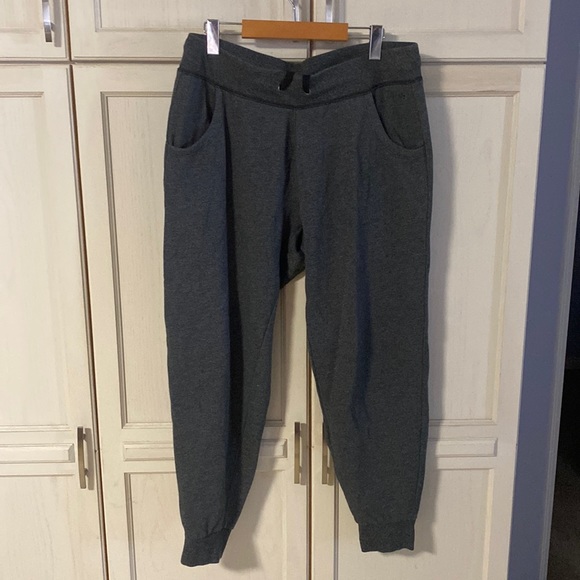 A Pair Of Tuff Athletics Grey Joggers 